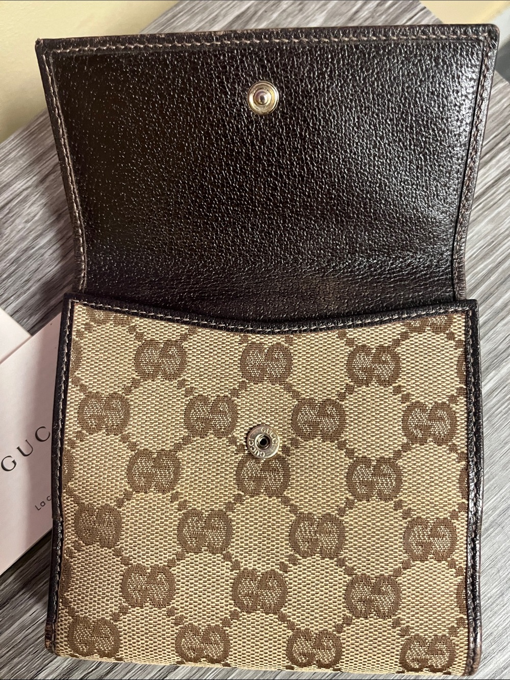 Gucci GG Canvas Bifold Wallet - Picture 3 of 8